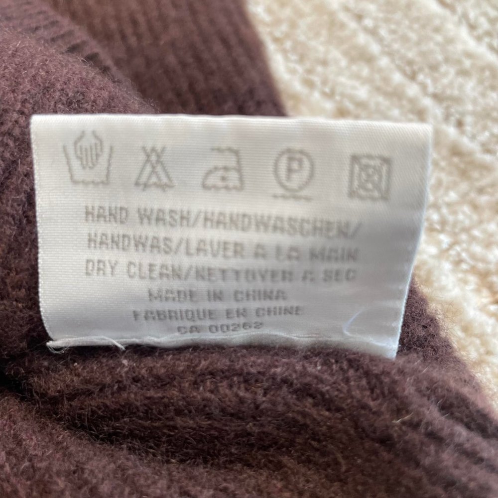 Beutler Brown 100% Cashmere Sweater - Picture 9 of 9